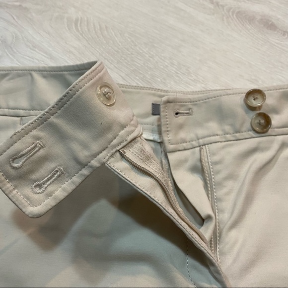 Ann Taylor Cream Wide-Leg Trousers - Picture 7 of 12